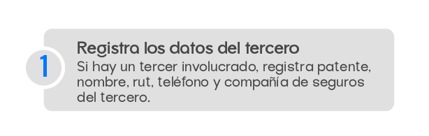 Toma los datos del tercero