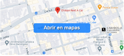 Mapa de Santiago Centro