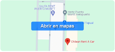 Mapa de Puerto Montt Aeropuerto